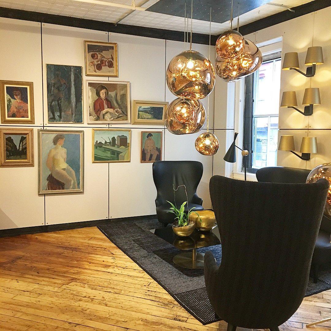 Modern Lava Glass Dome Pendant Light 1-Light