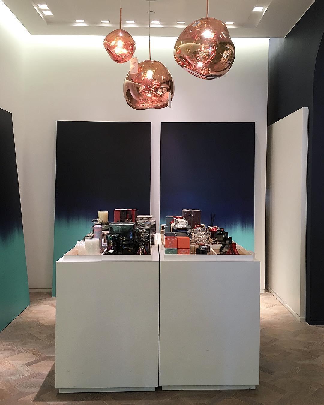 Modern Lava Glass Dome Pendant Light 1-Light