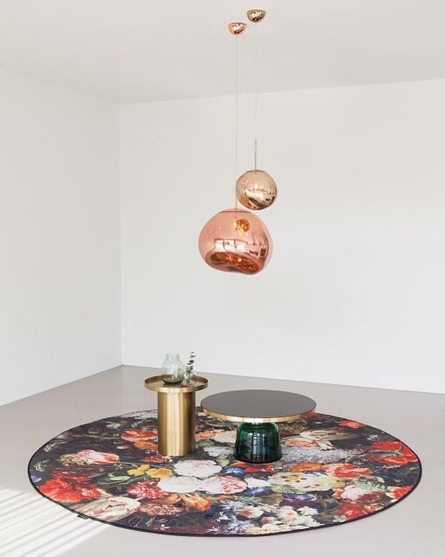 Modern Lava Glass Dome Pendant Light 1-Light