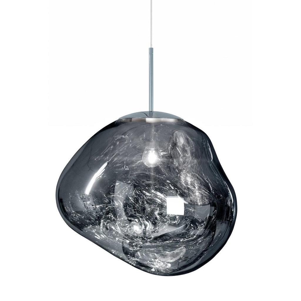 Modern Lava Glass Dome Pendant Light 1-Light