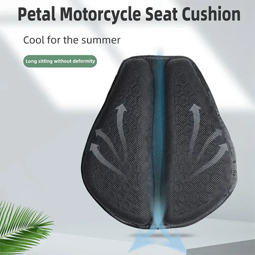 Guili | Motorcycle Gel Seat Pad | Shock Absorbing, Breathable & Anti-Slip Design for Long Distance Rides