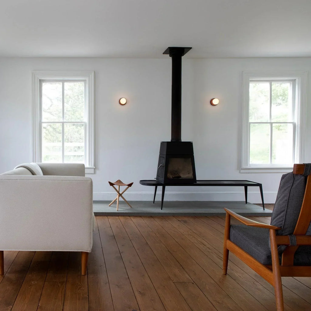 Nordic Glass Globe Wall Sconce LED 1-Light