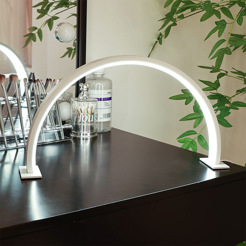 Half-Moon Nail Work Lamp U-Shaped LED Desktop Lighting