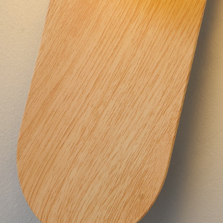 Nordic Wood Globe Wall Sconce LED 1-Light