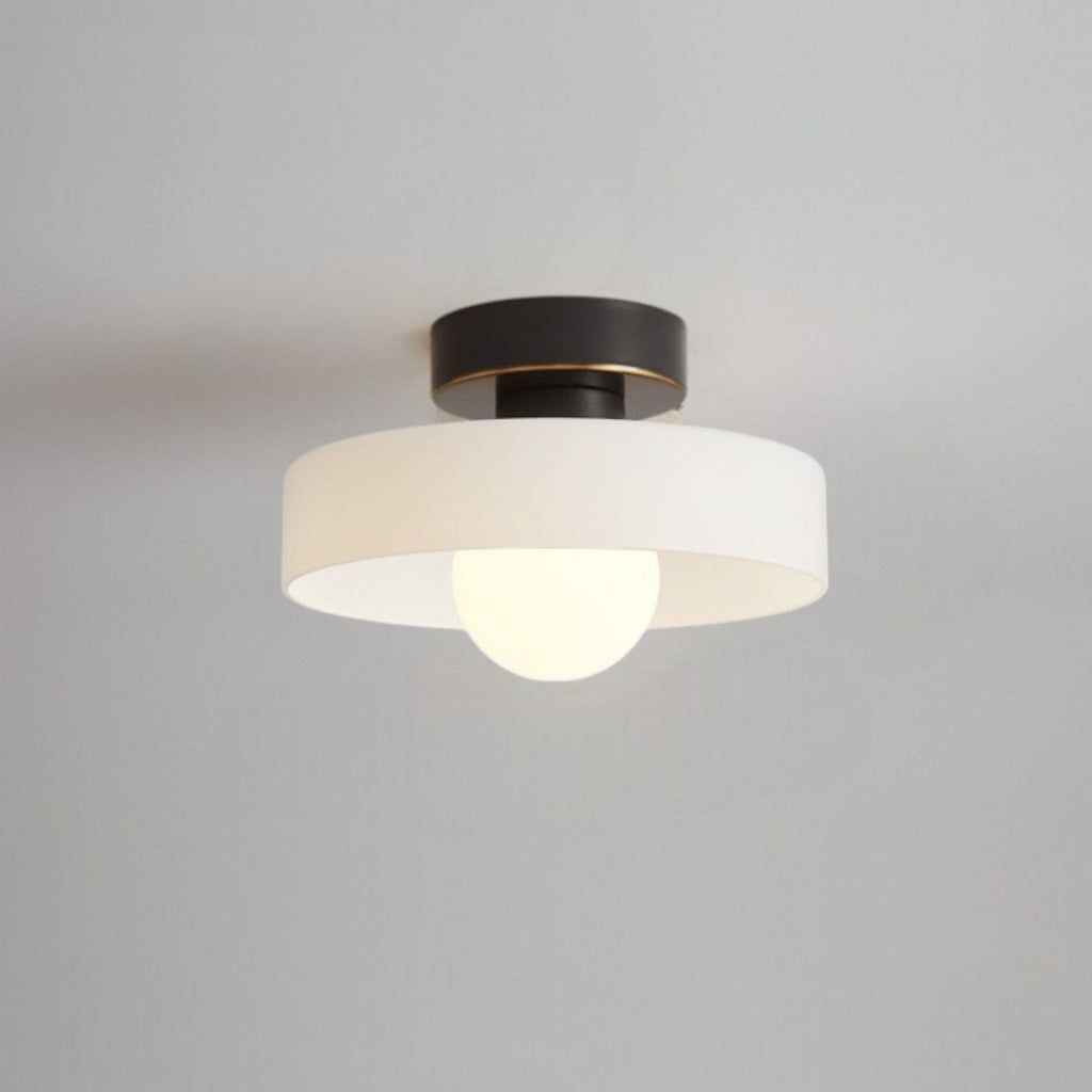 Bauhaus Glass LED Ceiling Light 1-Light