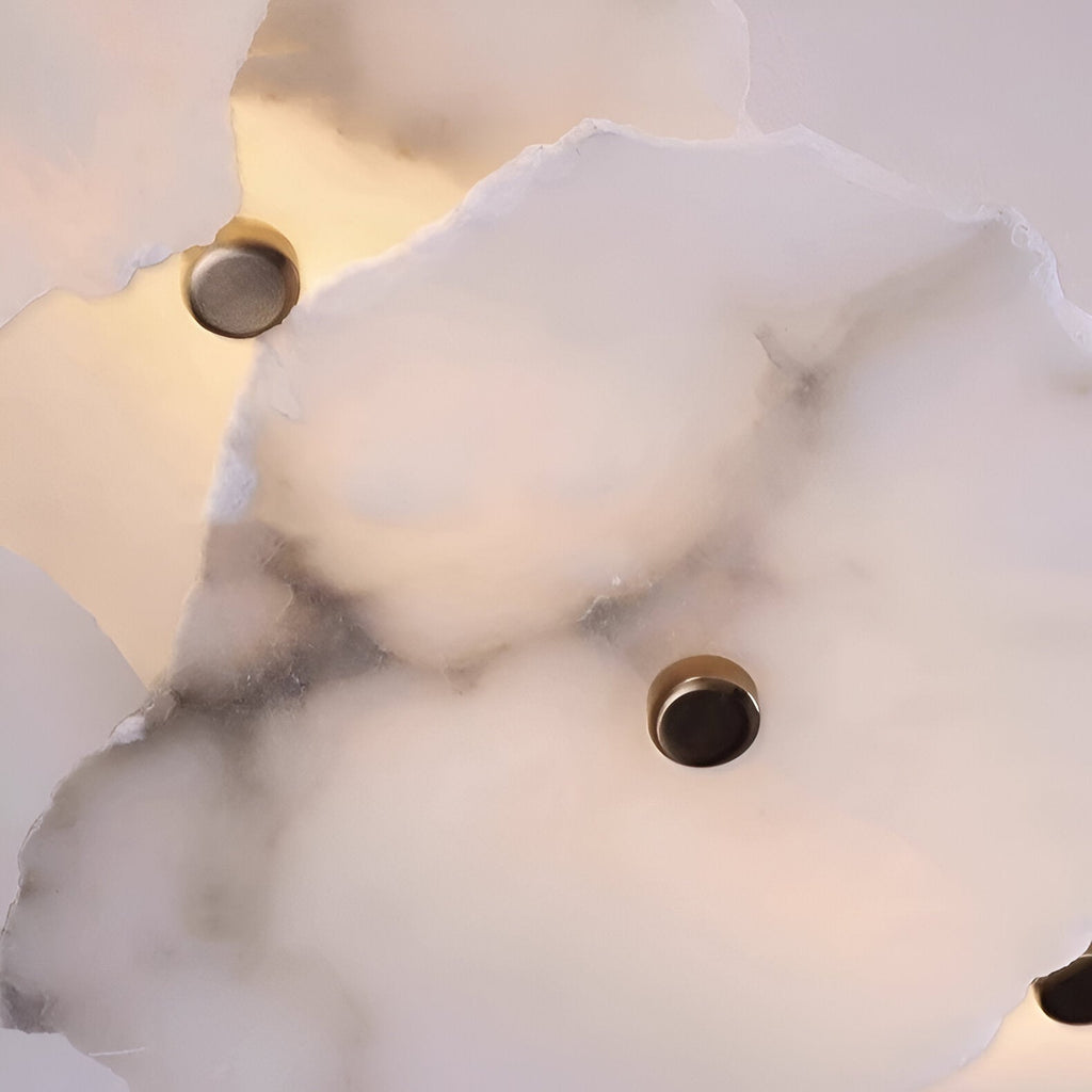 Modern Irregular Marble Wall Sconce LED 1-Light