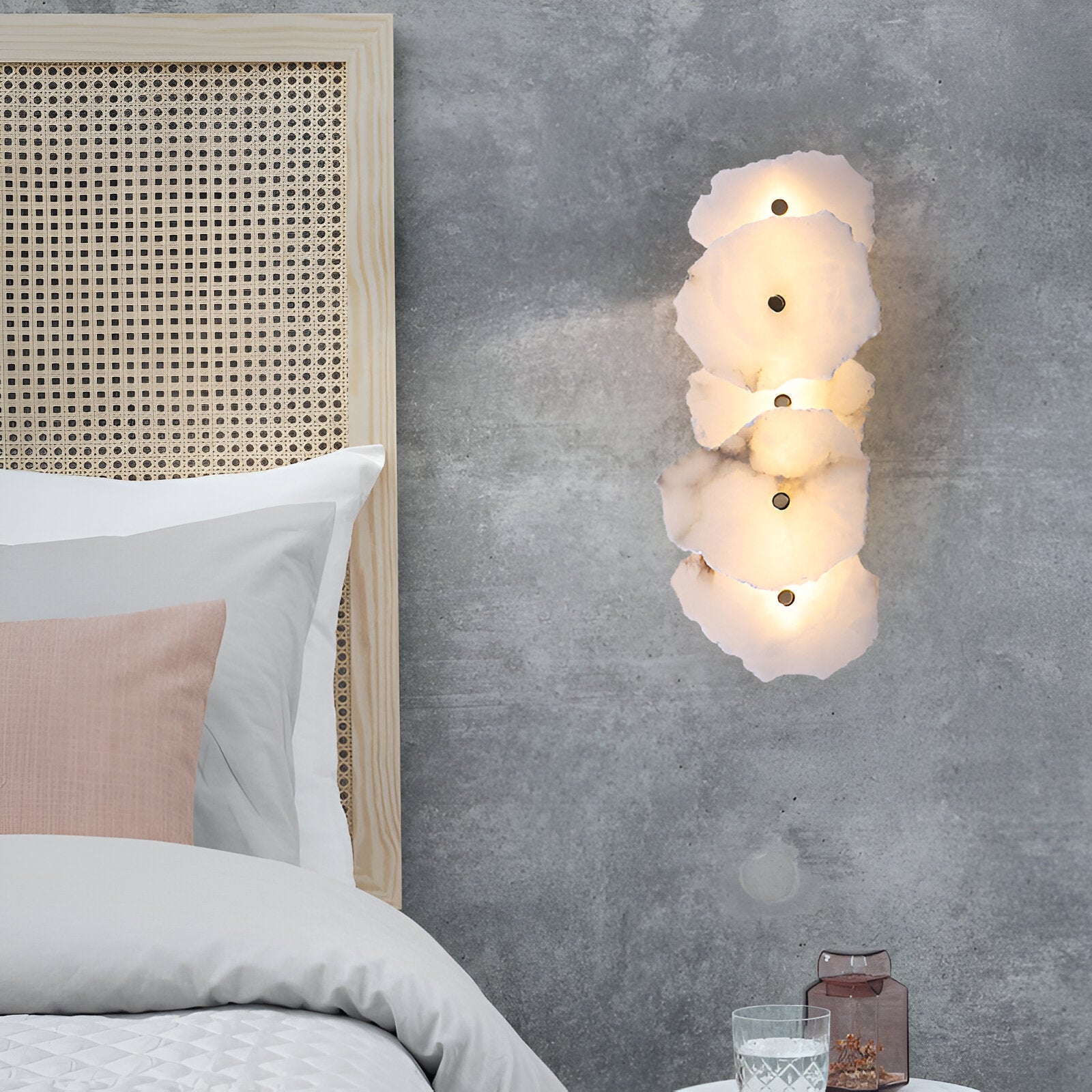 Modern Irregular Marble Wall Sconce LED 1-Light