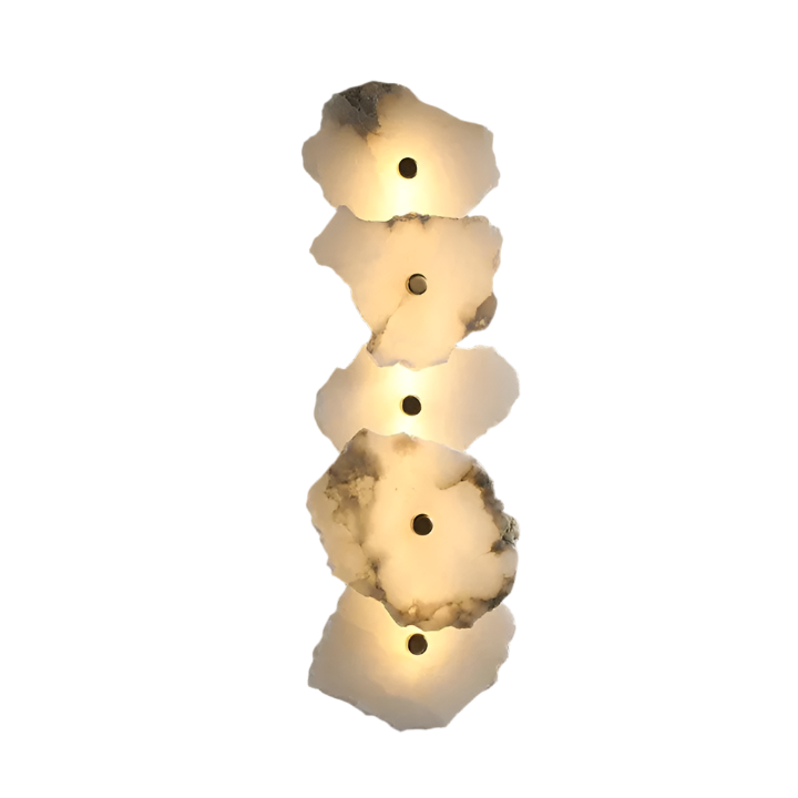 Modern Irregular Marble Wall Sconce LED 1-Light