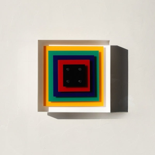 Memphis Bauhaus Square Wall Sconce LED 1-Light