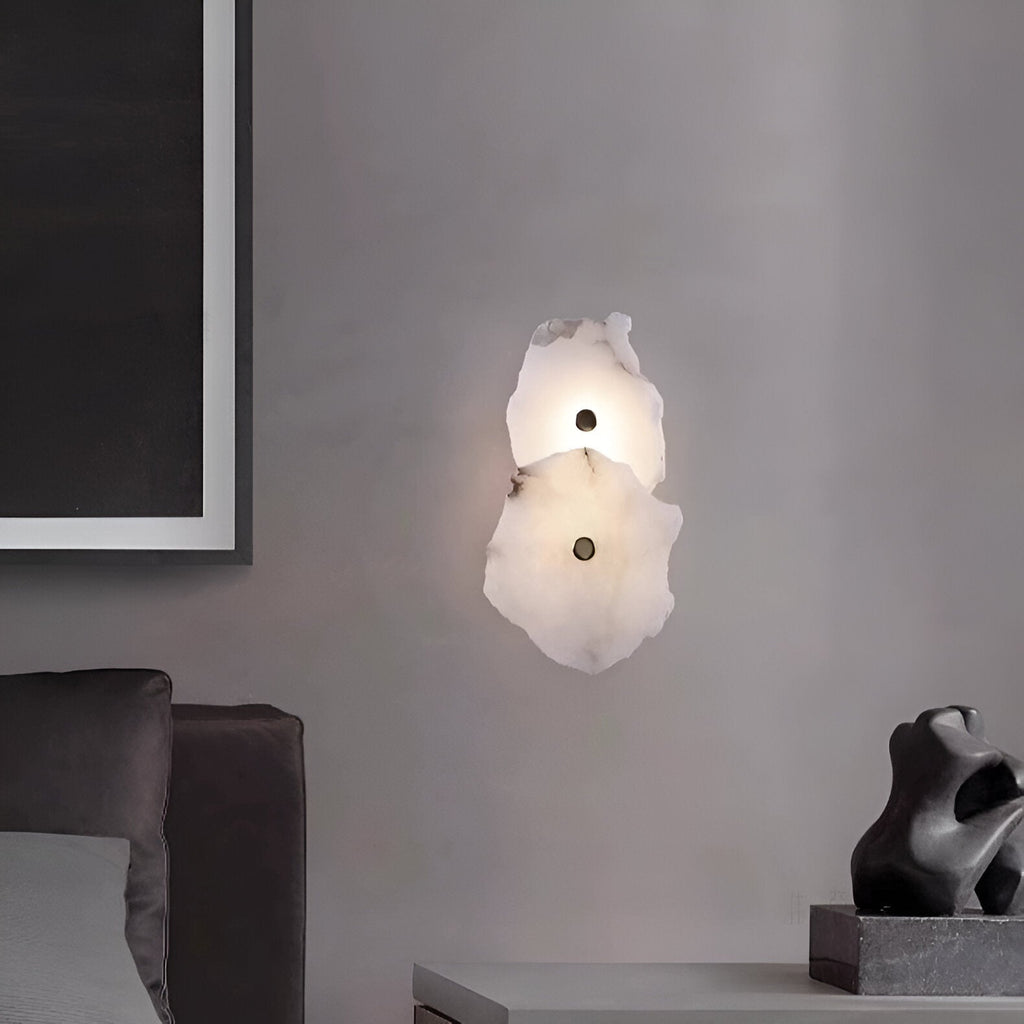 Modern Irregular Marble Wall Sconce LED 1-Light