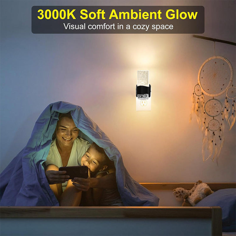 LED Sensor Night Light Stepless Dimming Corridor Wall Light