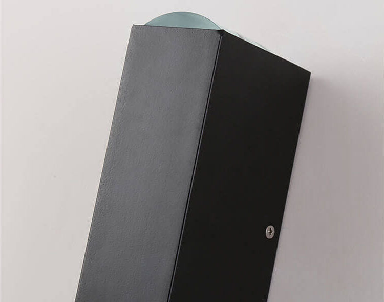 Modern Rectangular LED Outdoor Wall Sconce Light 1-light Ip65