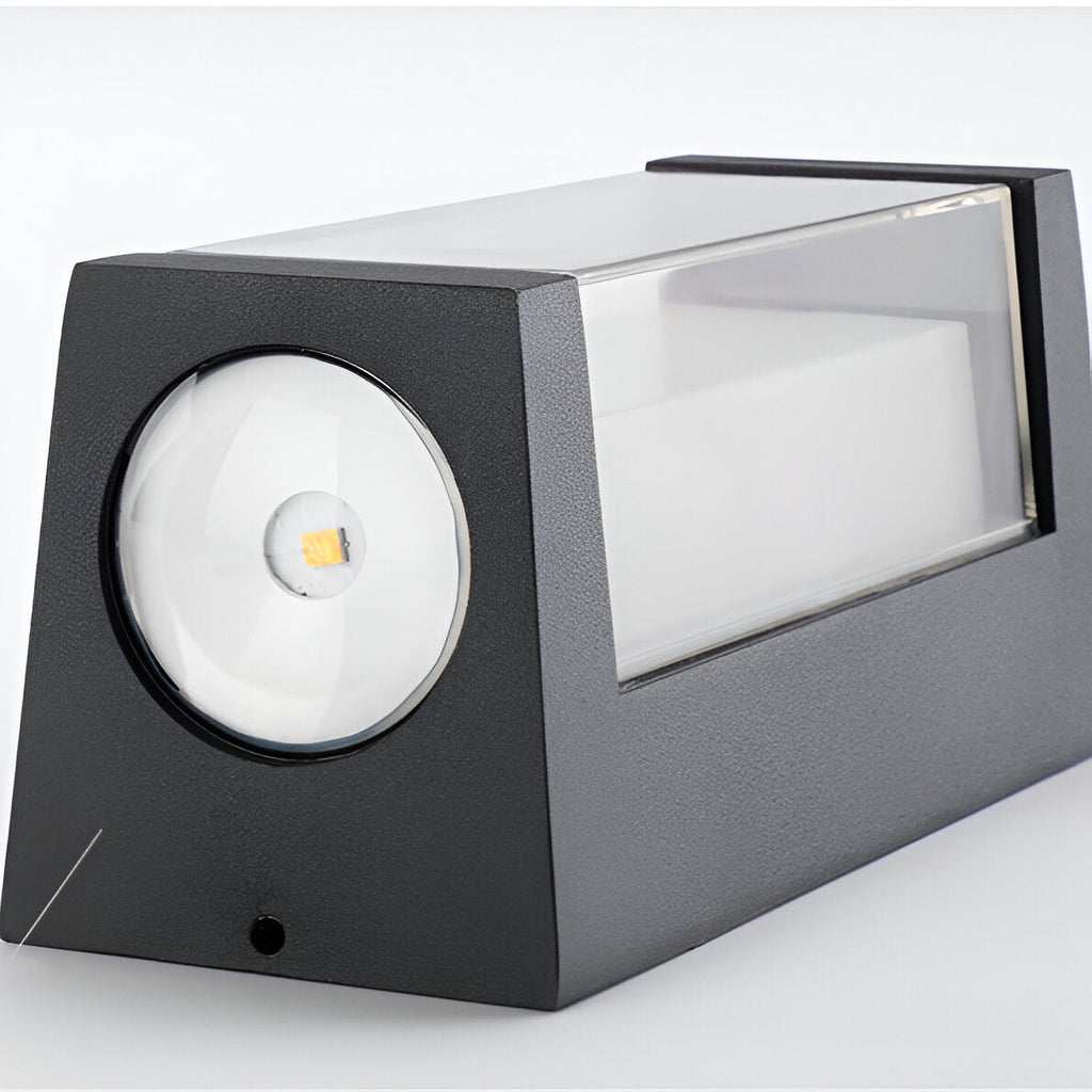 Nordic Minimalist Acrylic Rectangular Outdoor Wall Light LED Up-Down