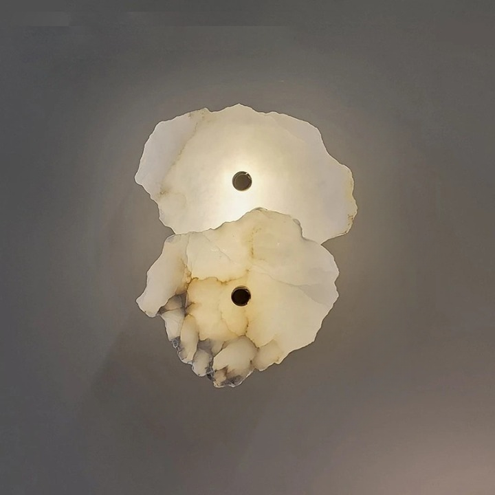 Modern Irregular Marble Wall Sconce LED 1-Light