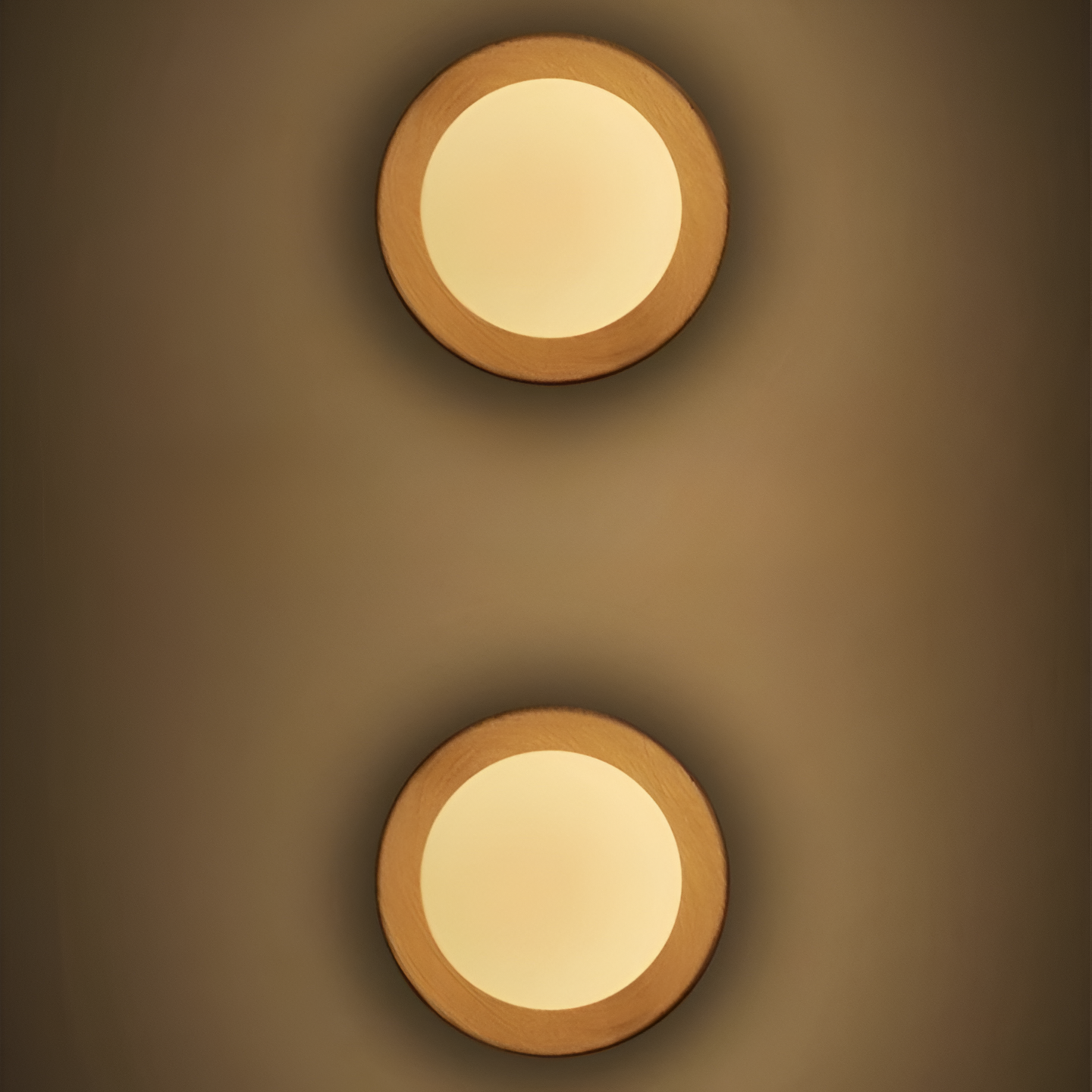 Nordic Wood Globe Wall Sconce LED 1-Light