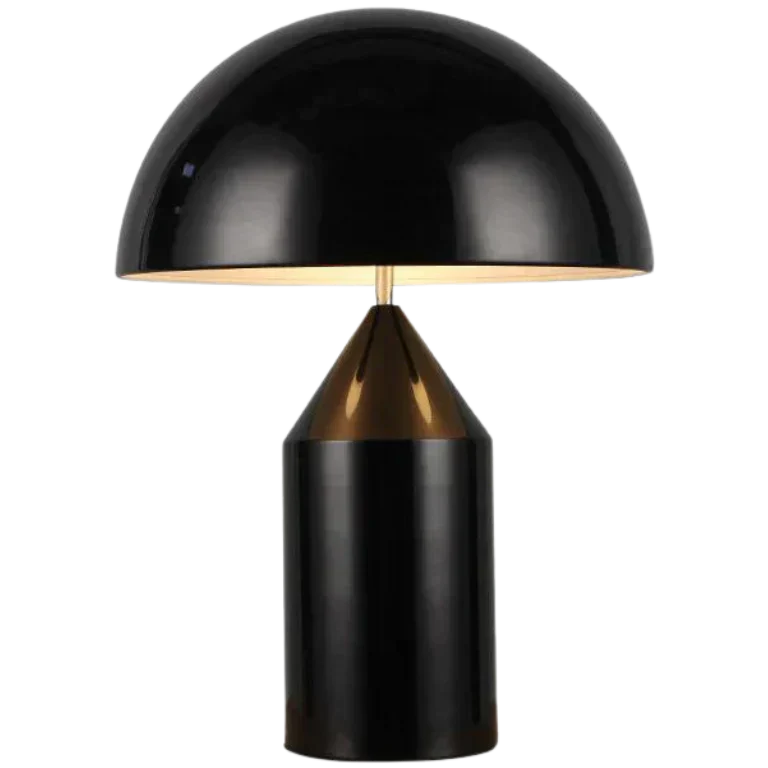 Nordic Brass Dome LED Table Lamp 3-Light
