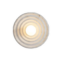 Modern Minimalist Resin Circular Wall Sconce G4 1-Light