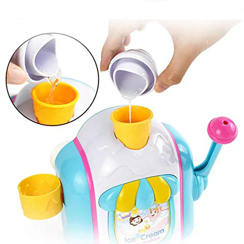 Guili | BubbleCream | Magic Bubbles - Automatic Ice Cream Bubble Machine for Kids
