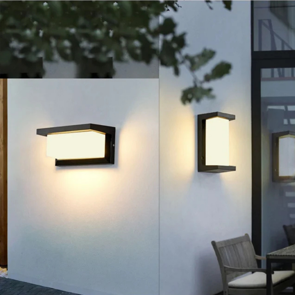Outdoor Motion Sensor Wall Lamp – Energy-Efficient LED Exterior Wall Light for Gardens and Entrances