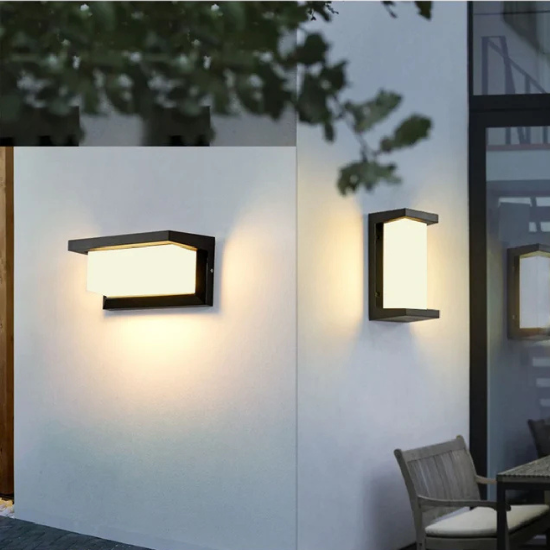 Outdoor Motion Sensor Wall Lamp – Energy-Efficient LED Exterior Wall Light for Gardens and Entrances