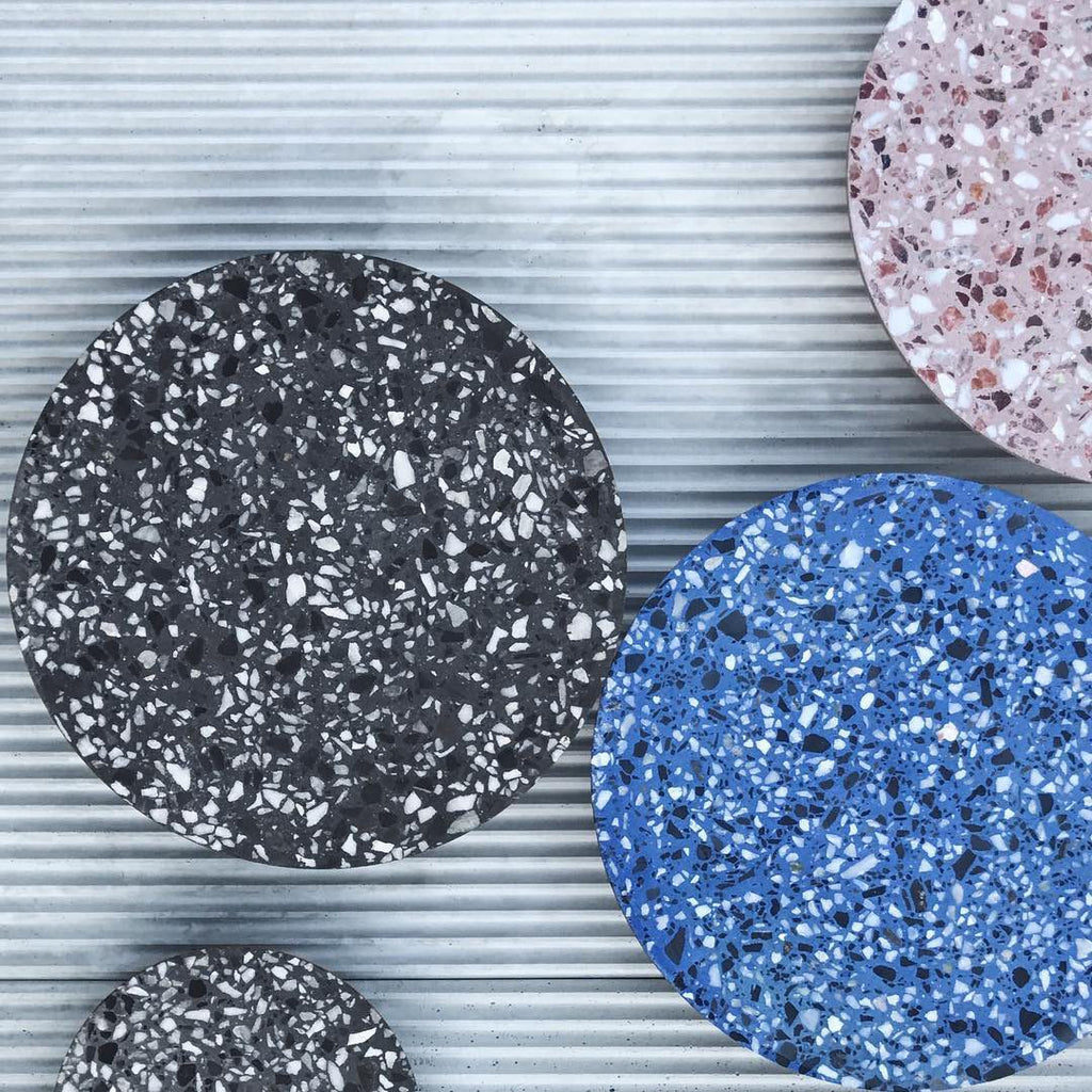 Modern Terrazzo Round Wall Sconce LED 1-Light