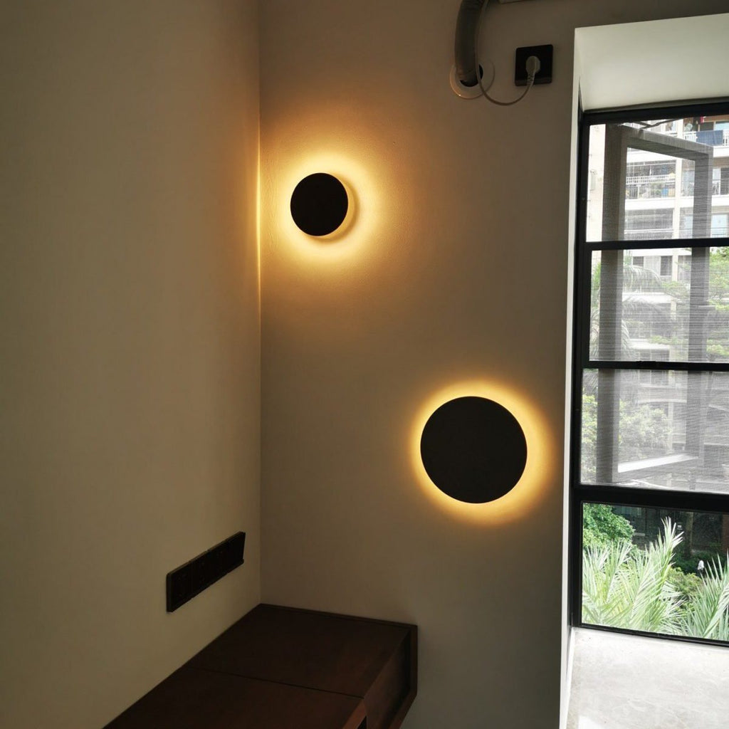 Modern Terrazzo Round Wall Sconce LED 1-Light