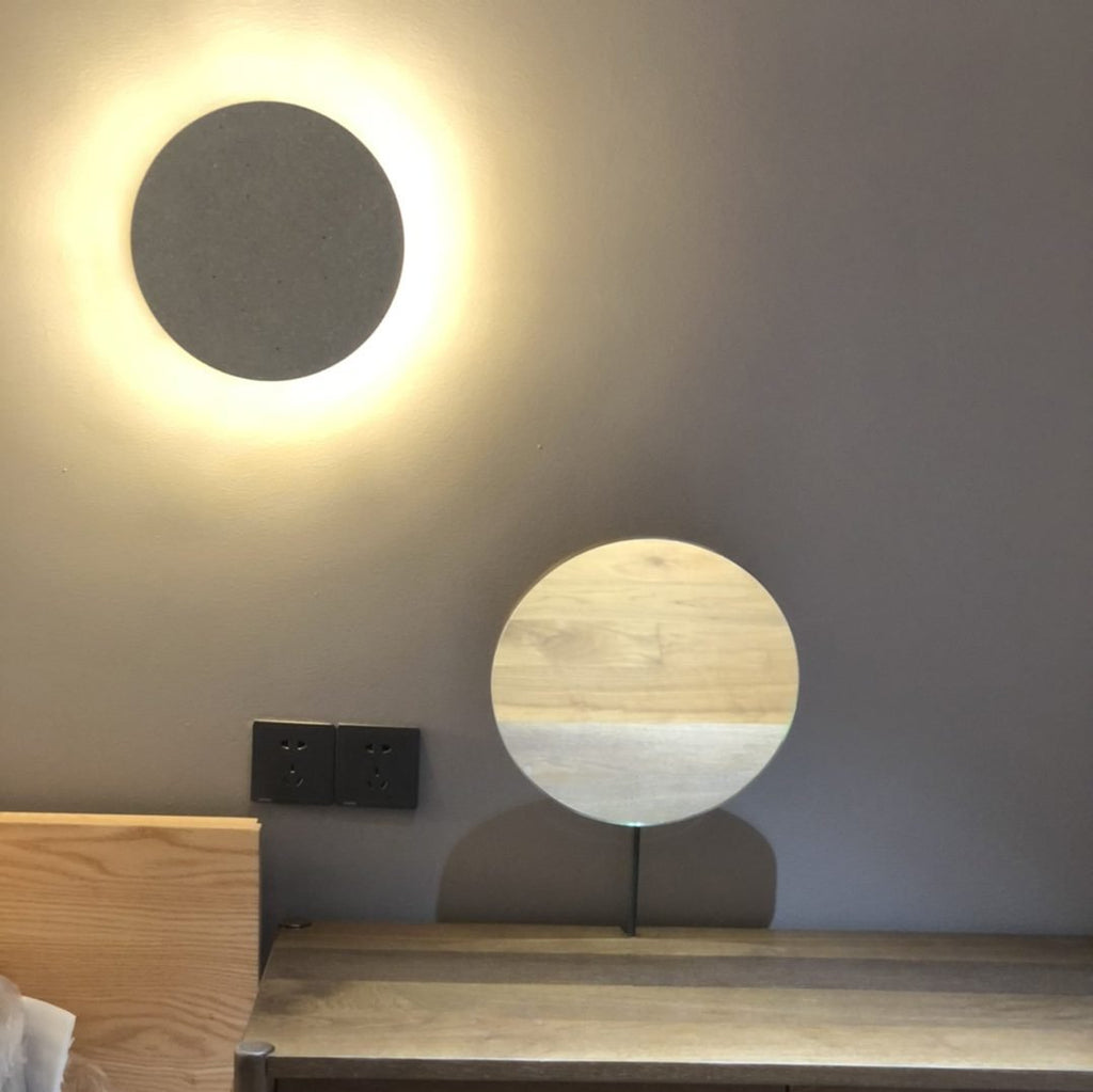 Modern Terrazzo Round Wall Sconce LED 1-Light