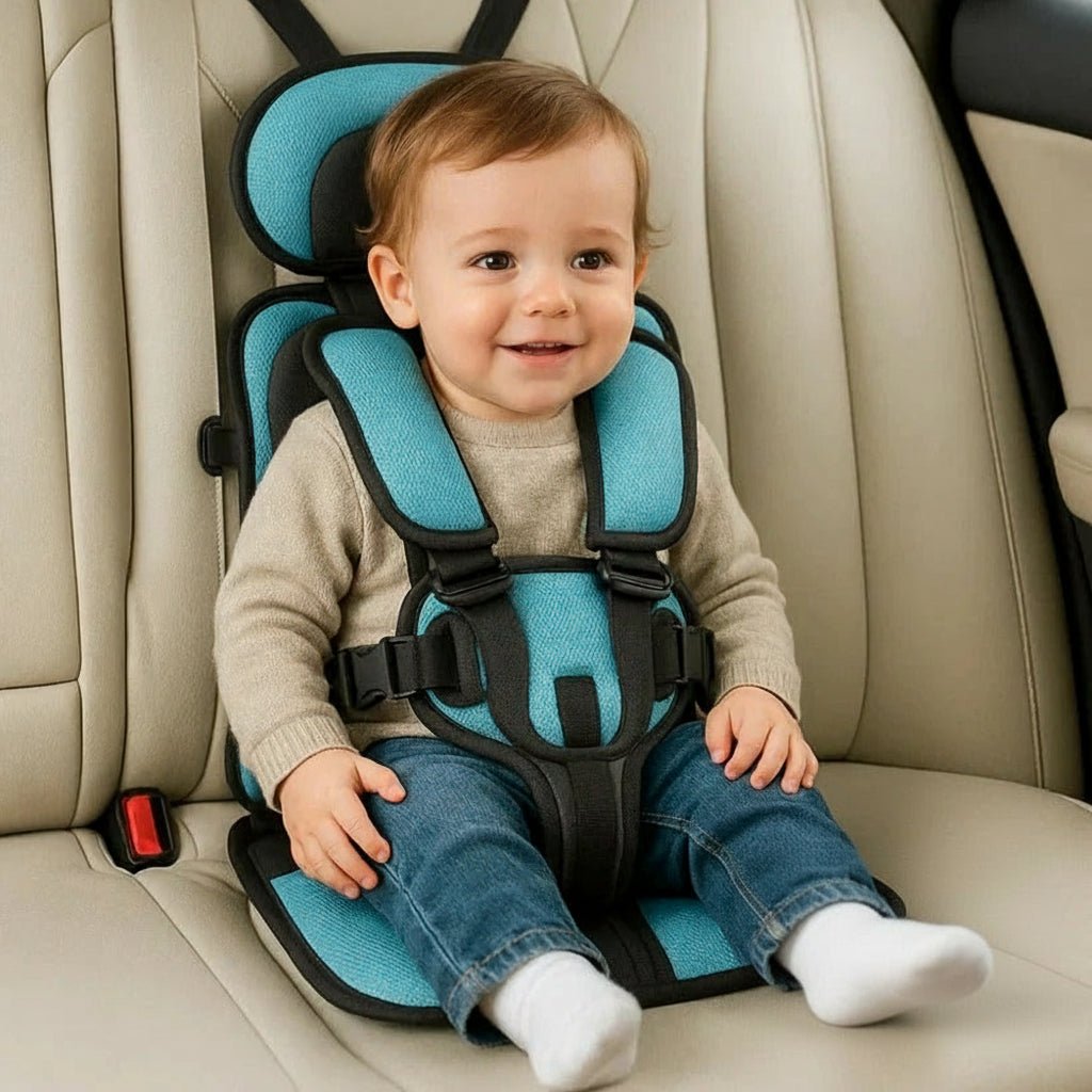 Portable Car Seat Booster for Kids - Travel Harness for Safety