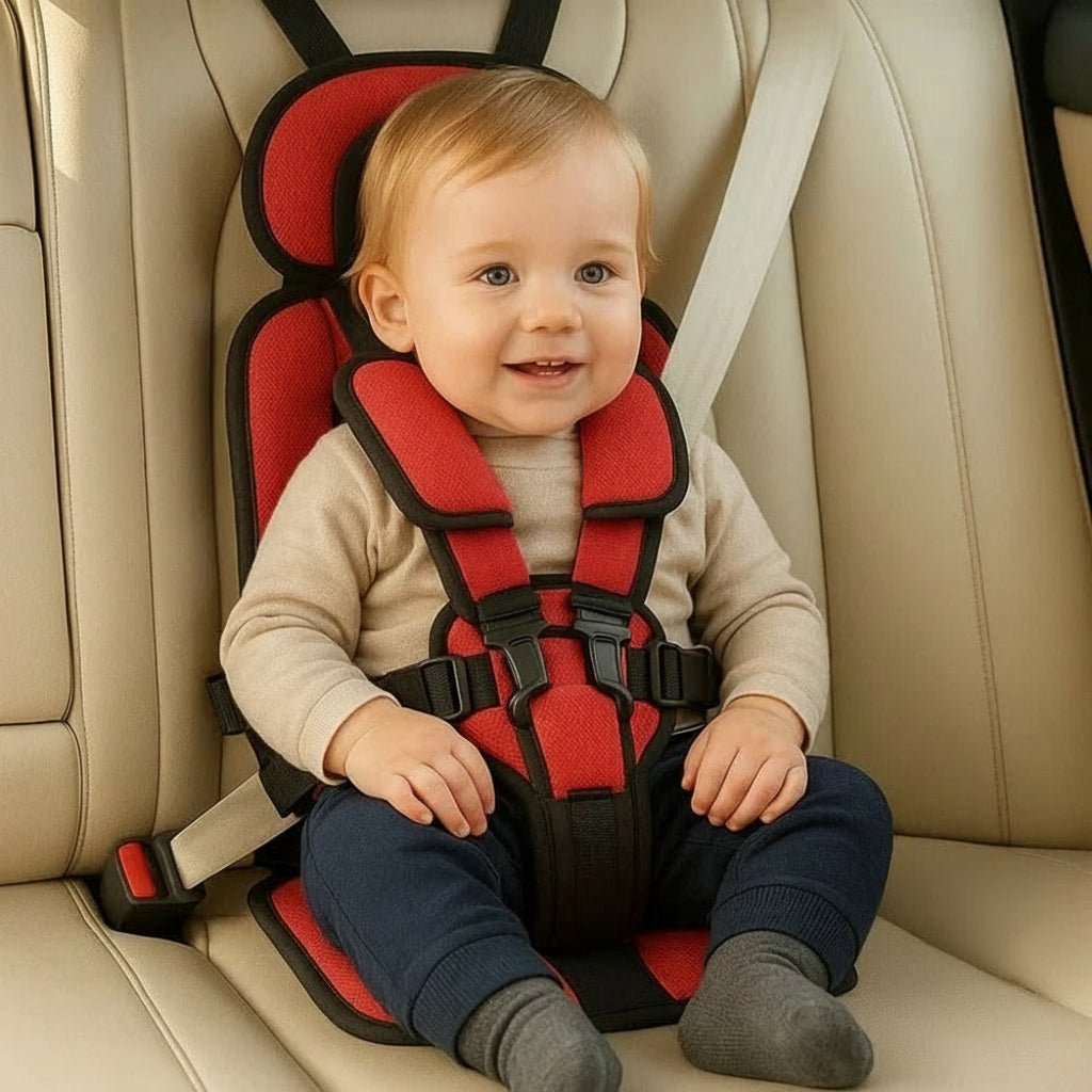 Portable Car Seat Booster for Kids - Travel Harness for Safety