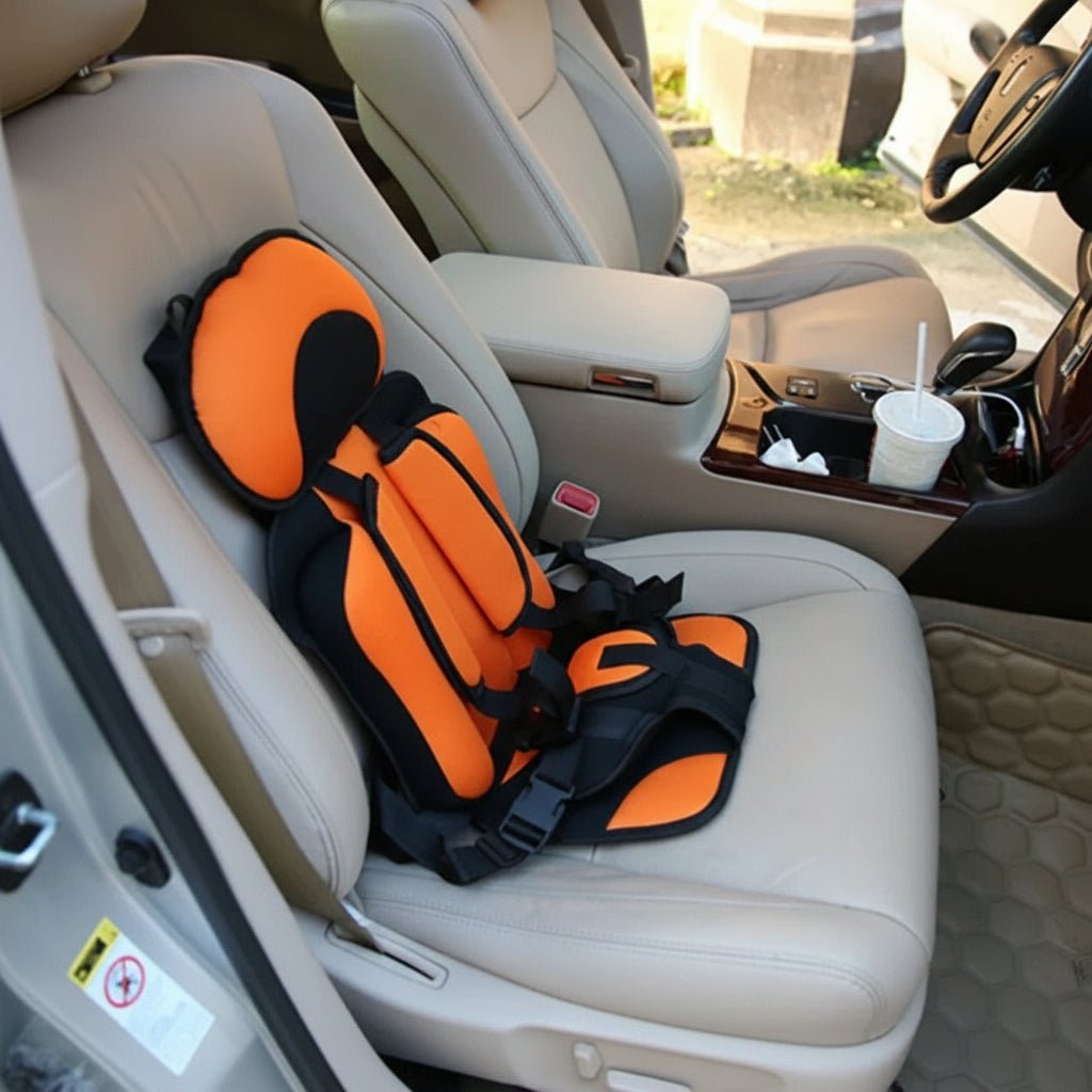Portable Car Seat Booster for Kids - Travel Harness for Safety
