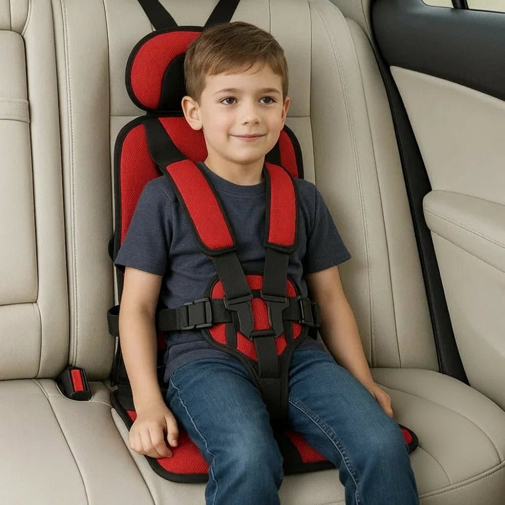 Portable Car Seat Booster for Kids - Travel Harness for Safety