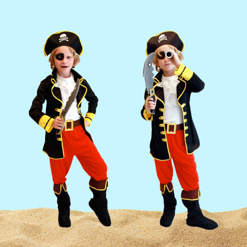 Guili | Pirate Costume for Children | Adventurous Cosplay Costume - Perfect for Halloween