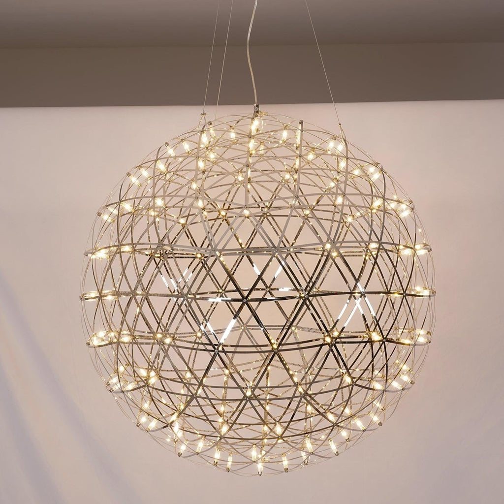 Modern Sphere Stainless Steel LED Pendant Light 1-Light