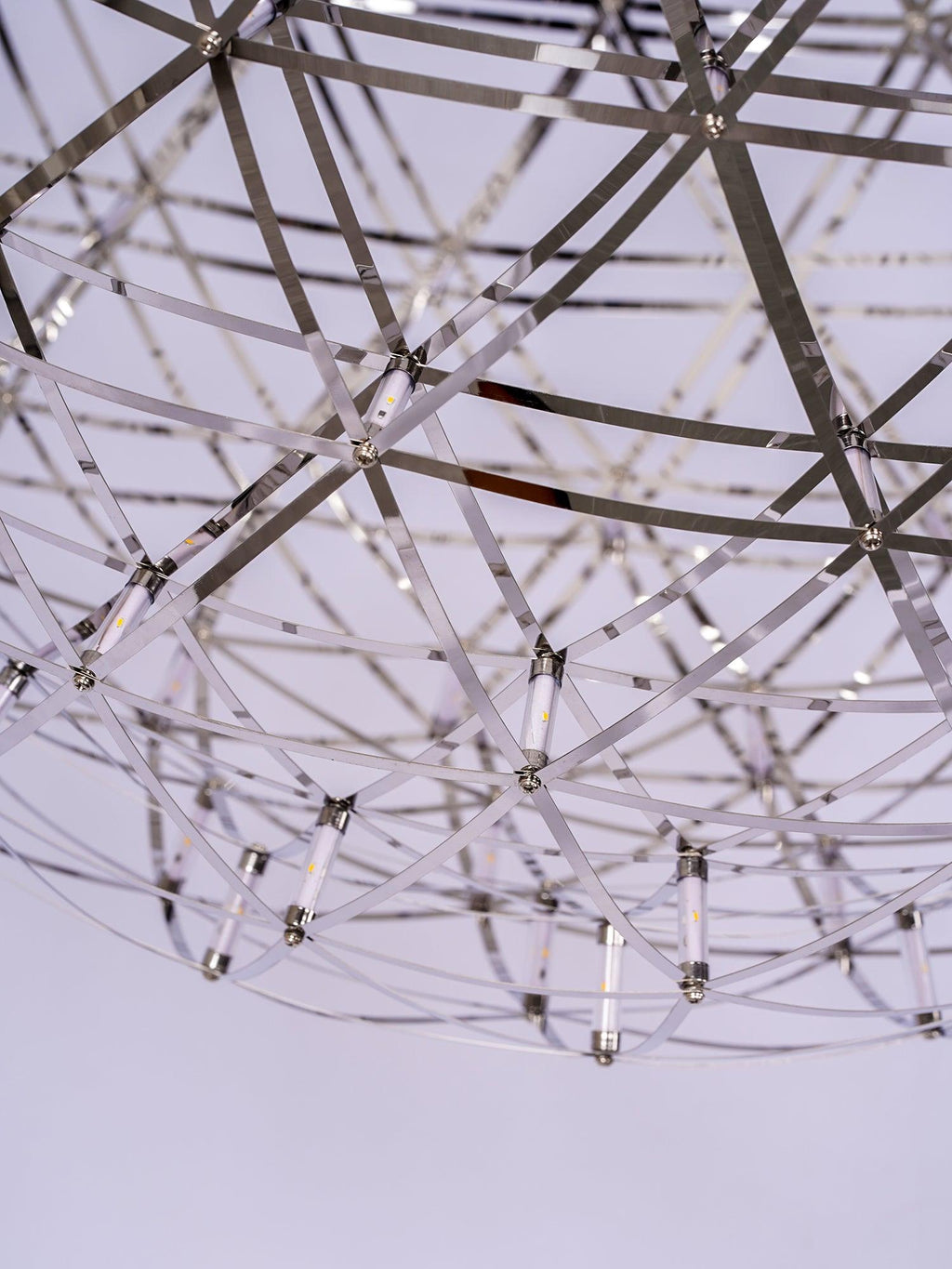 Modern Sphere Stainless Steel LED Pendant Light 1-Light