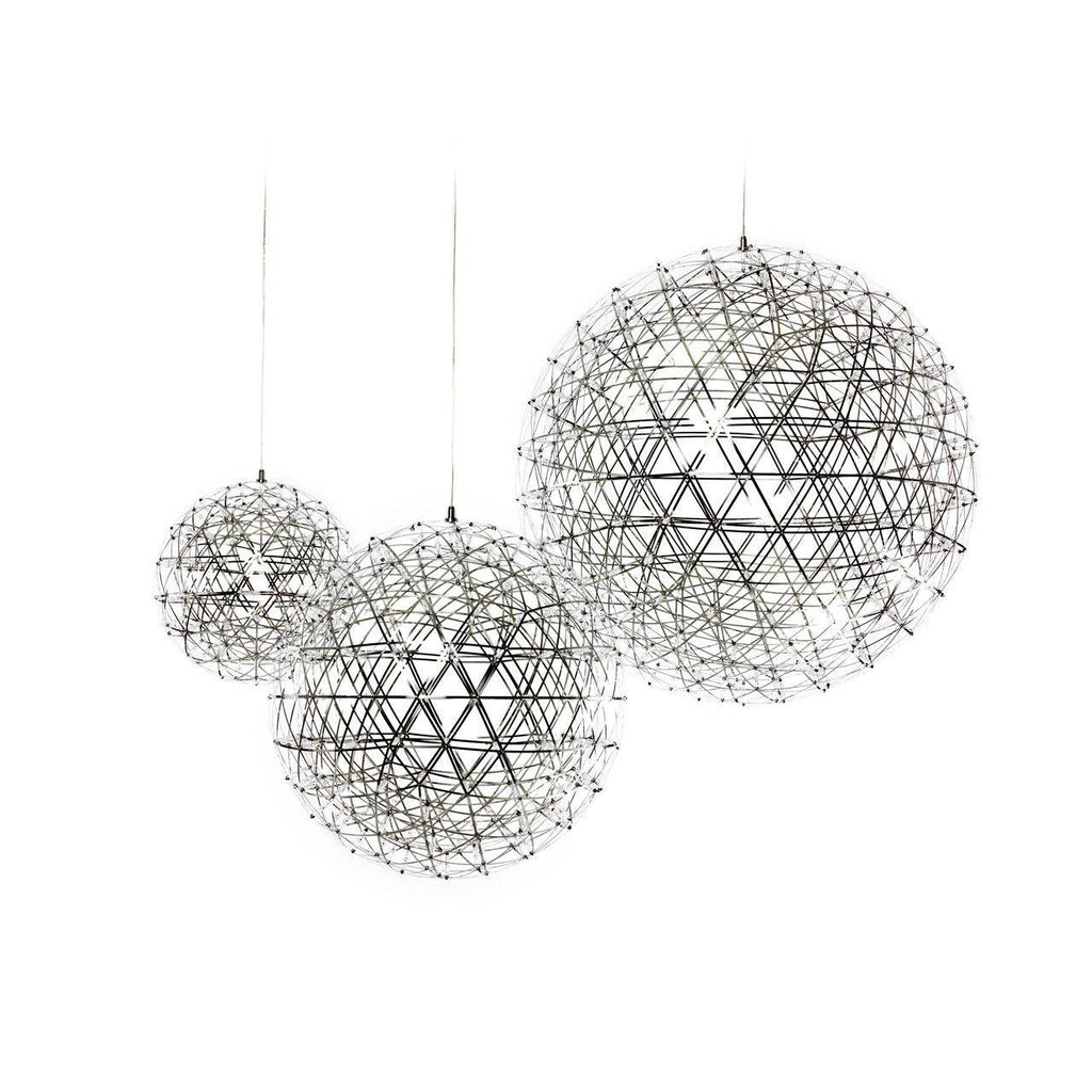 Modern Sphere Stainless Steel LED Pendant Light 1-Light