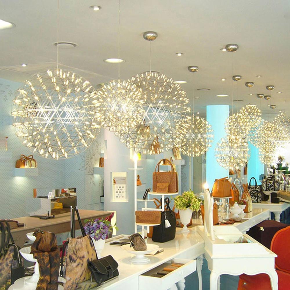 Modern Sphere Stainless Steel LED Pendant Light 1-Light