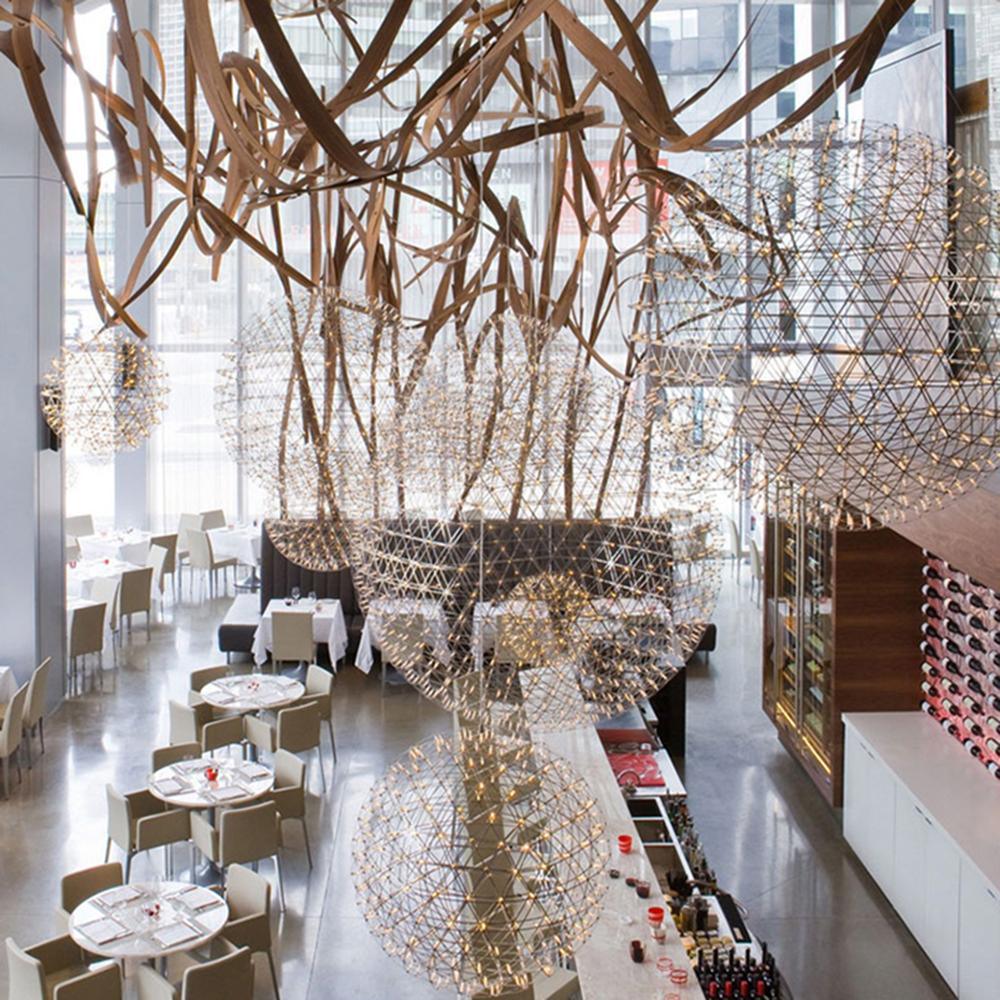 Modern Sphere Stainless Steel LED Pendant Light 1-Light