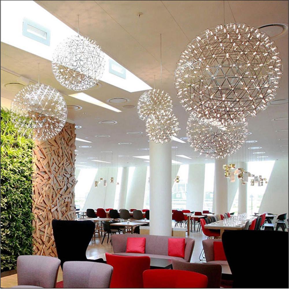 Modern Sphere Stainless Steel LED Pendant Light 1-Light