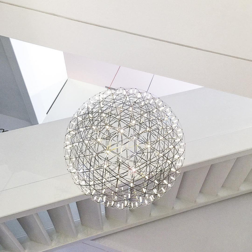 Modern Sphere Stainless Steel LED Pendant Light 1-Light