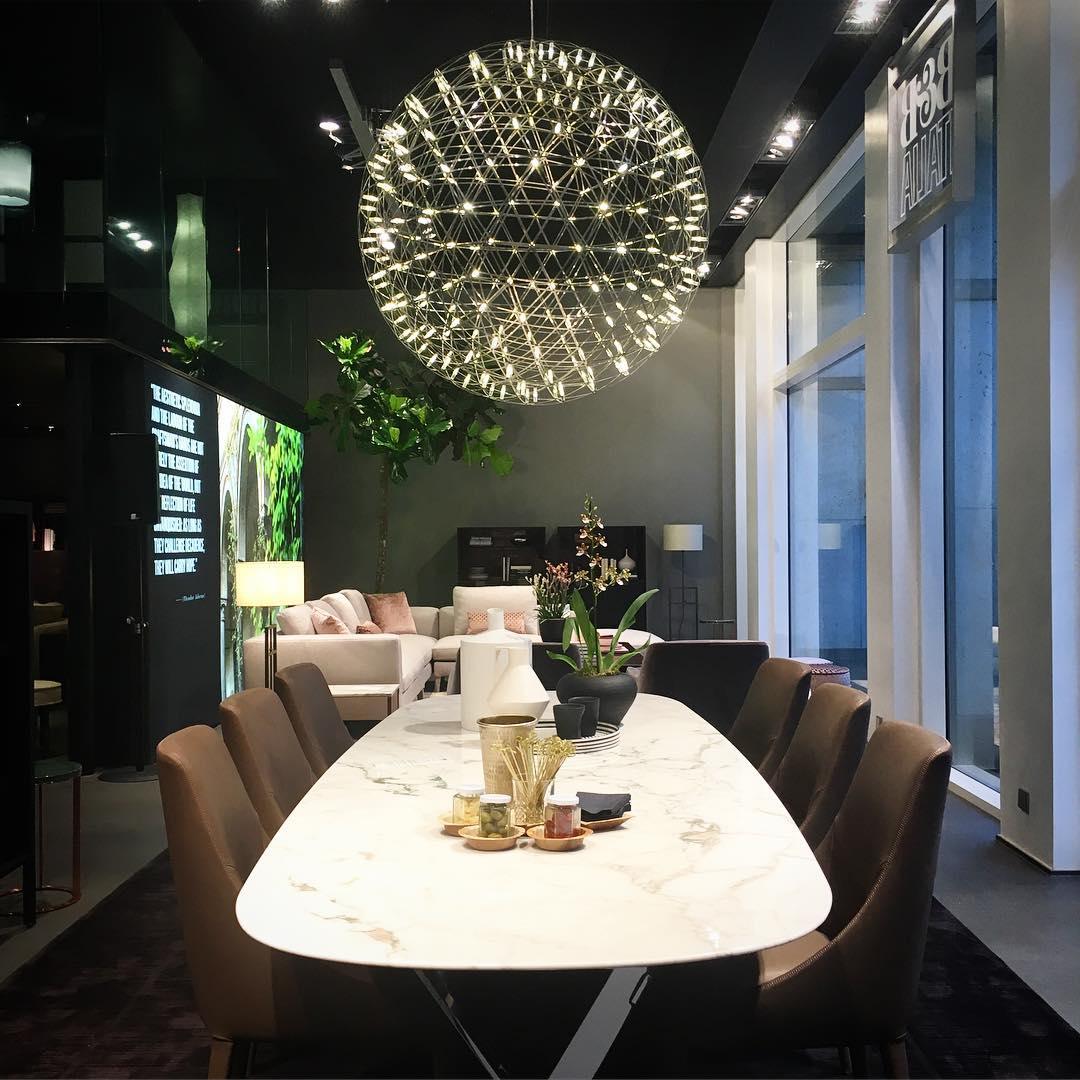 Modern Sphere Stainless Steel LED Pendant Light 1-Light
