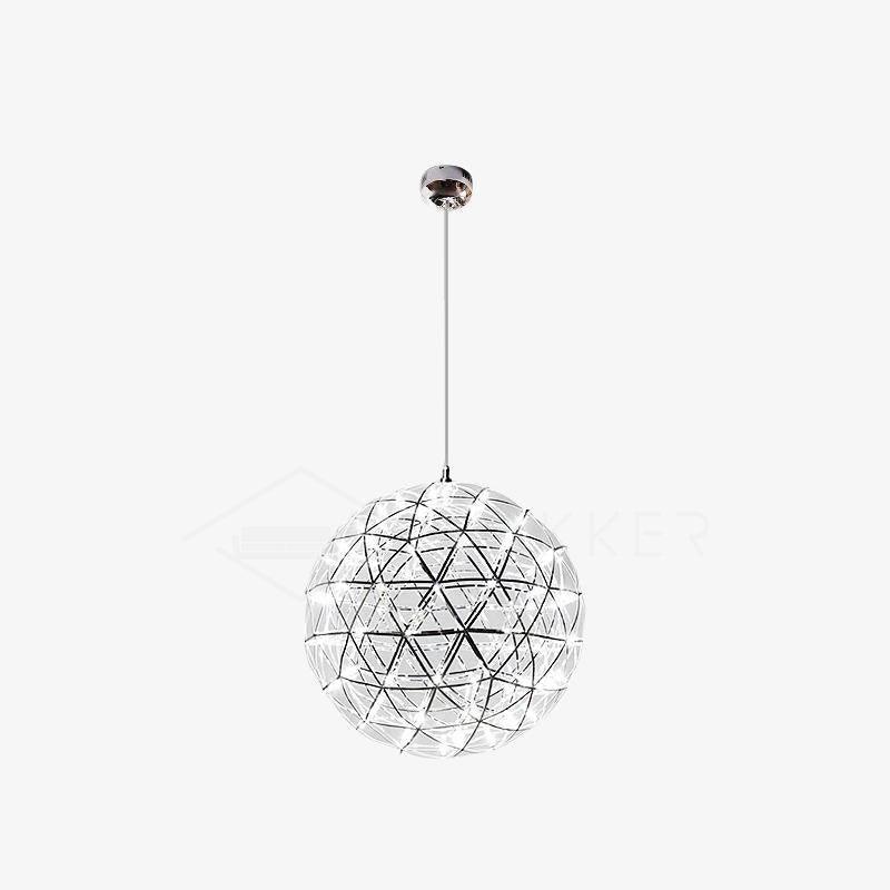 Modern Sphere Stainless Steel LED Pendant Light 1-Light