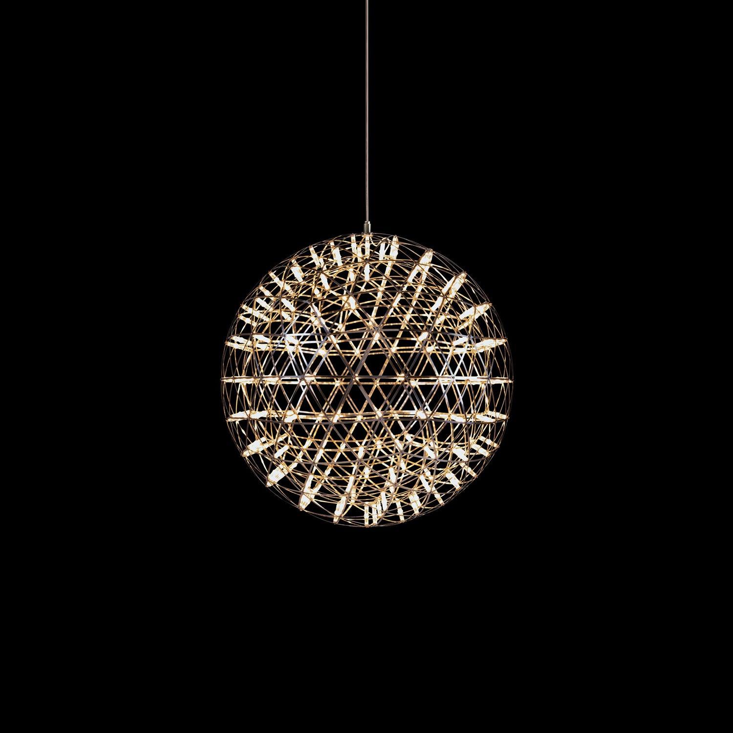 Modern Sphere Stainless Steel LED Pendant Light 1-Light