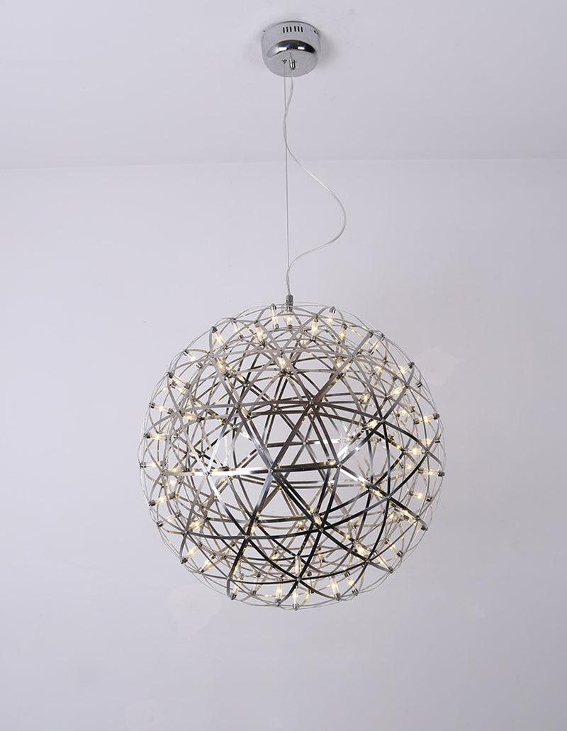 Modern Sphere Stainless Steel LED Pendant Light 1-Light