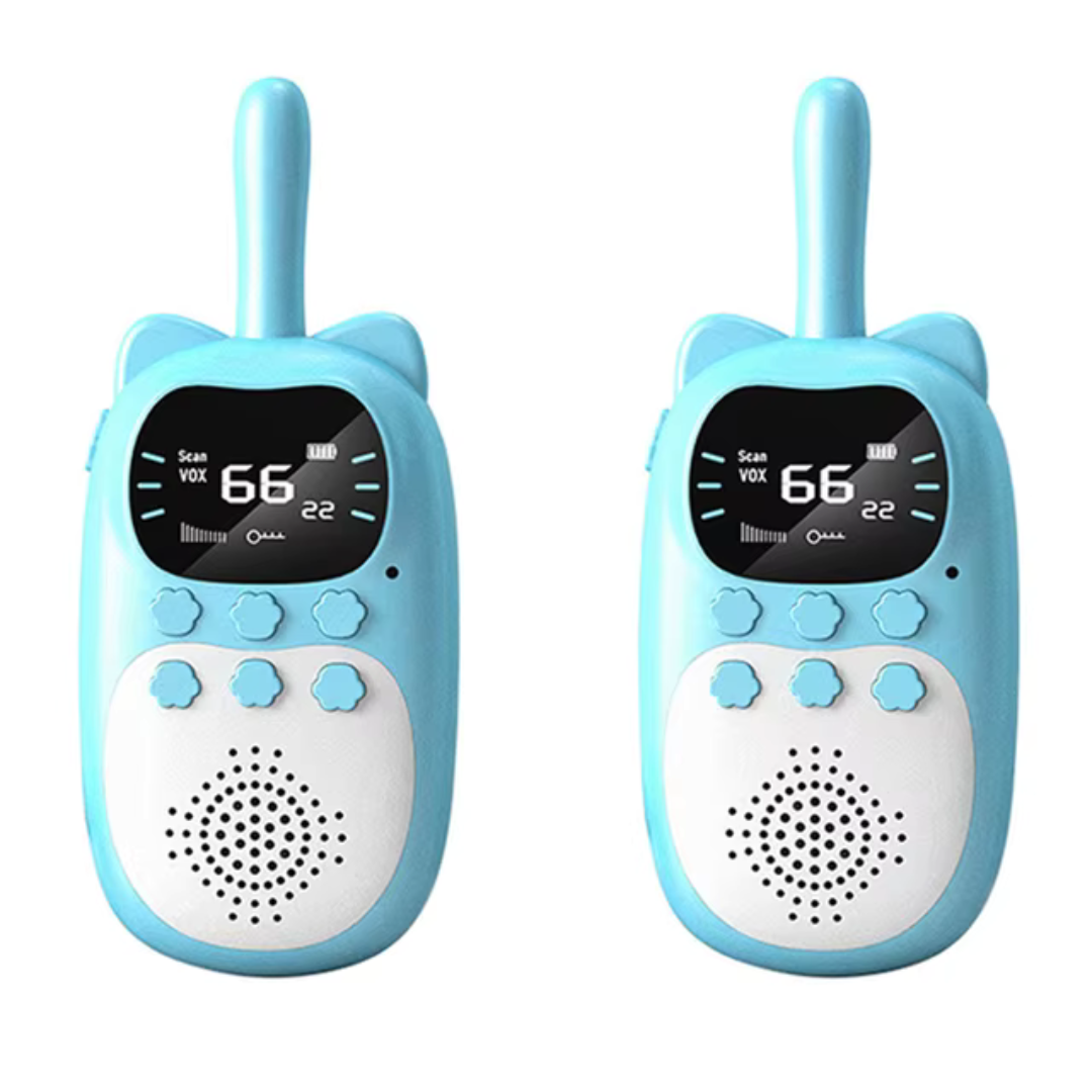 Kids Digital Walkie Talkie Set | 3KM Range With LCD Display