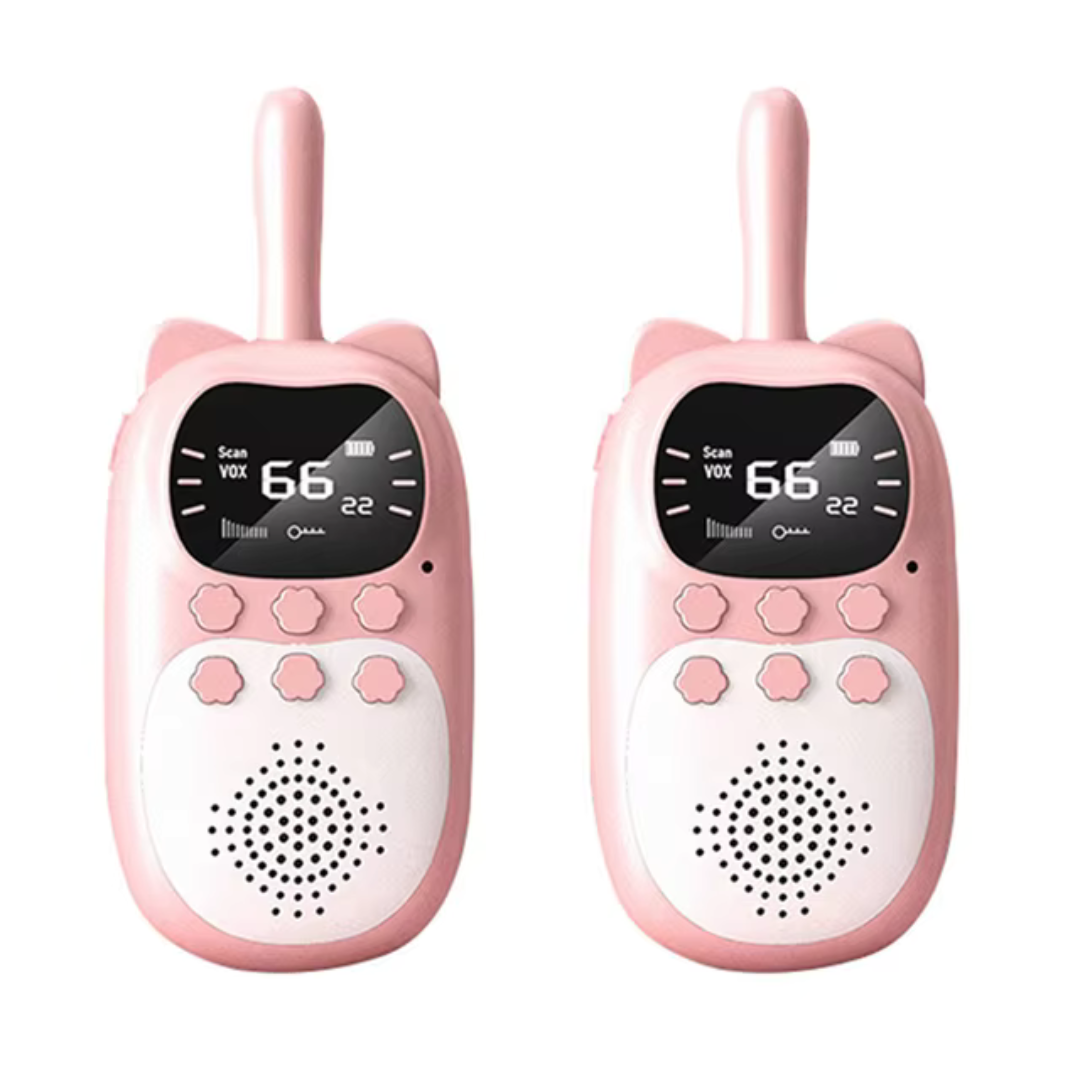 Kids Digital Walkie Talkie Set | 3KM Range With LCD Display
