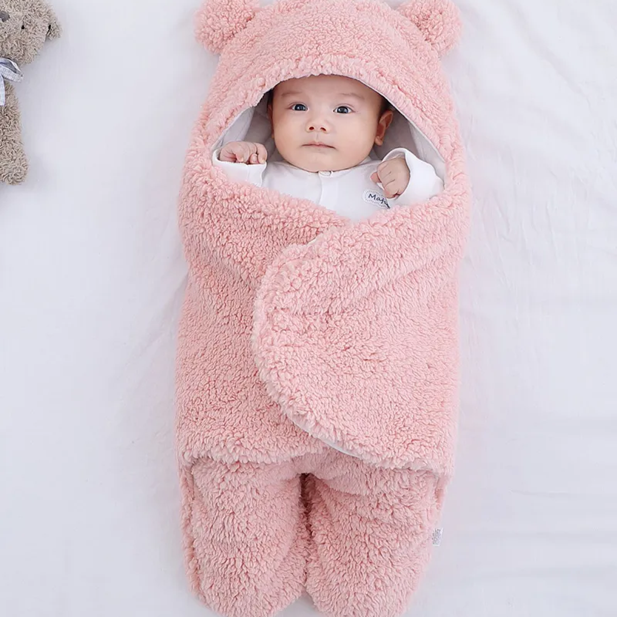 Guili | CuddleCloud | Winter Warmth for Your Baby - Baby Swaddle Wrap in 7 Colors