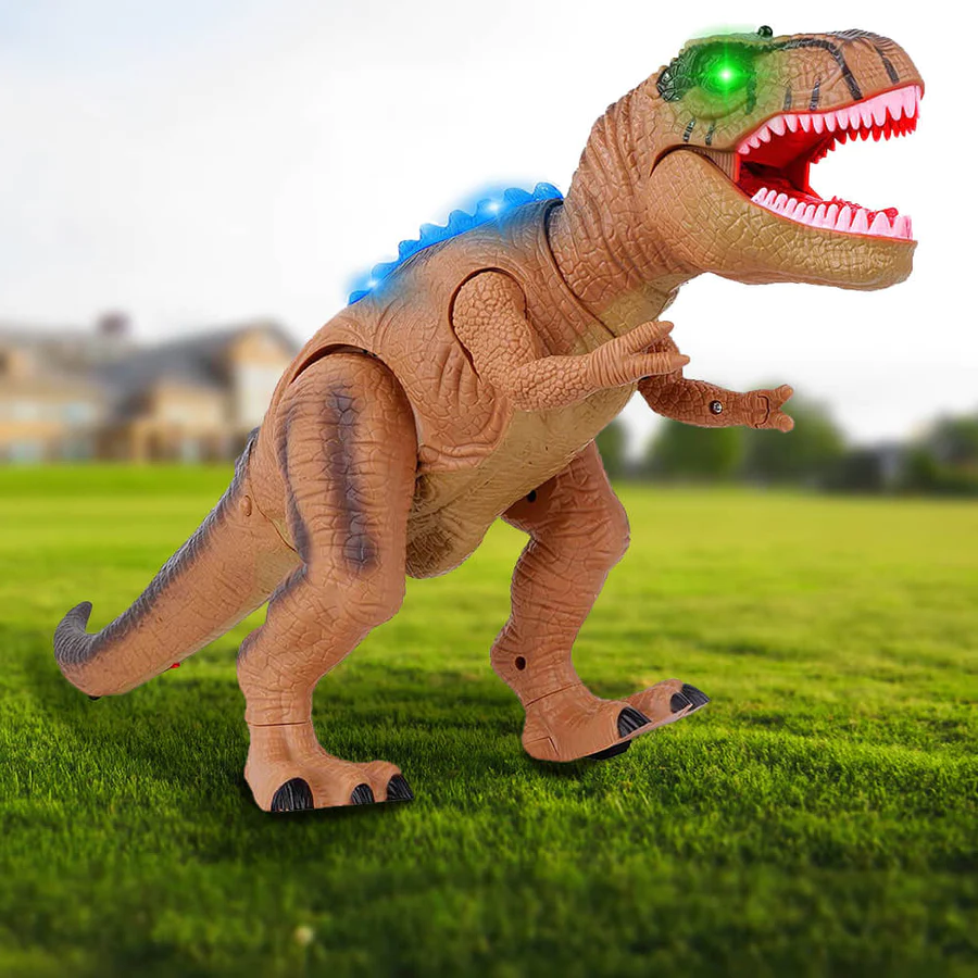 Interactive Dinosaur Toy | Remote Control Walking T-Rex With LED Effects