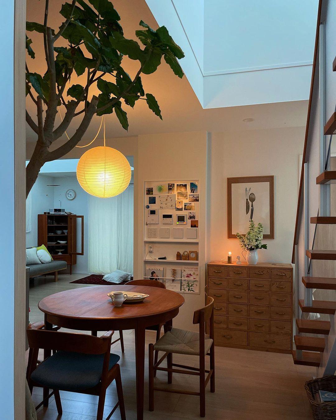 Japanese Washi Paper Globe Pendant Light 1-Light