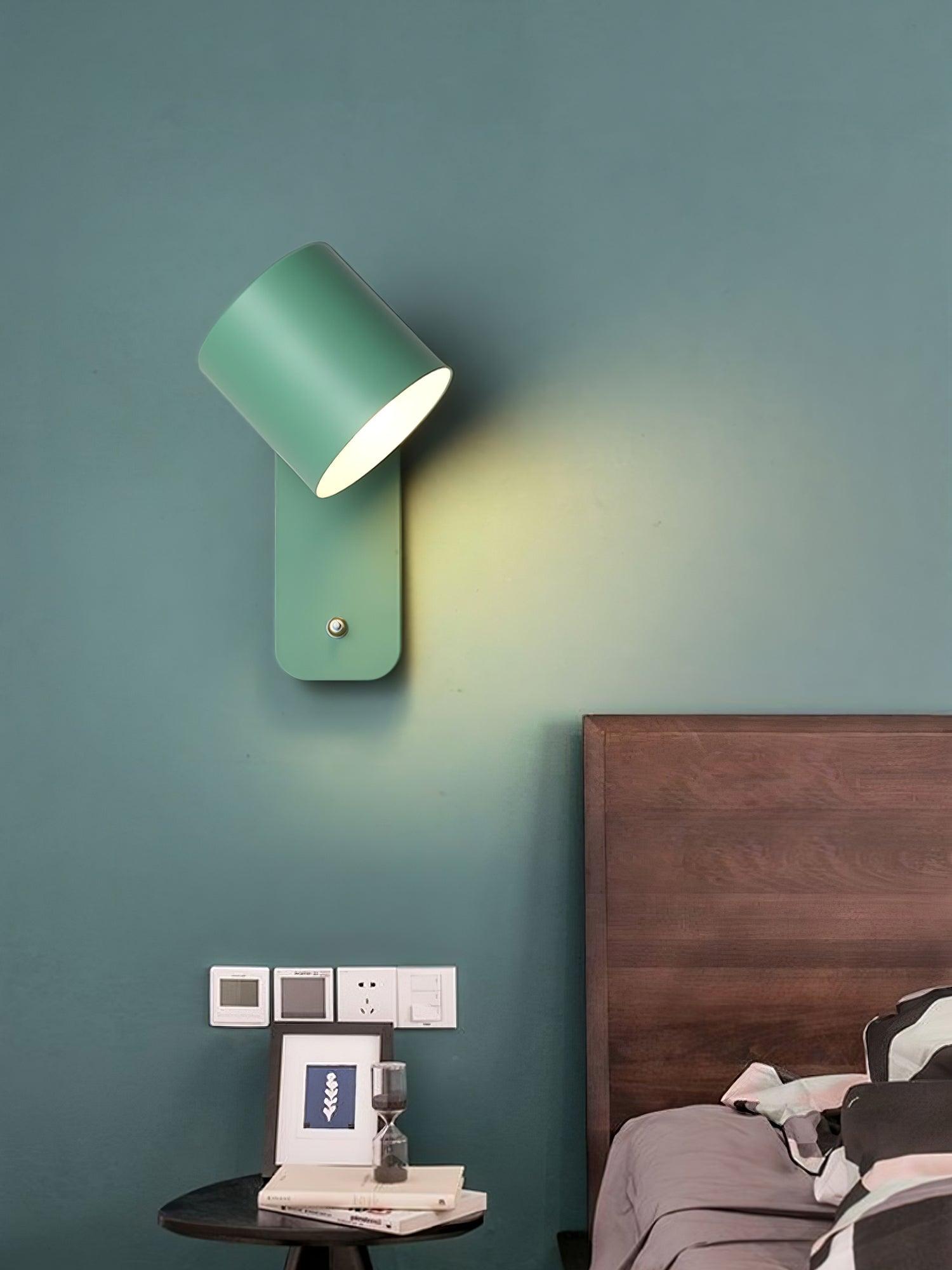 Modern Minimalist Rotatable Cylinder LED Wall Sconce 1-Light