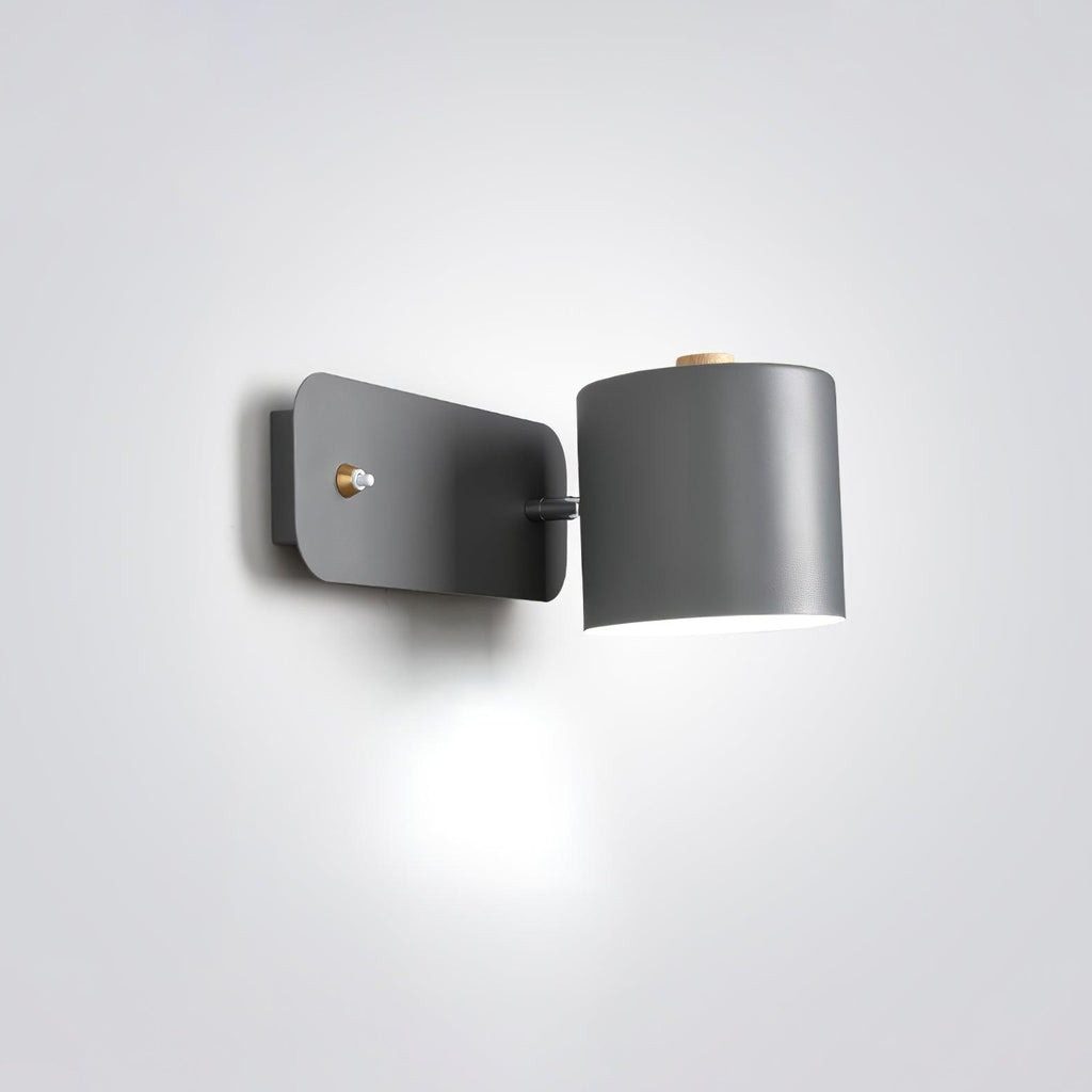 Modern Minimalist Rotatable Cylinder LED Wall Sconce 1-Light